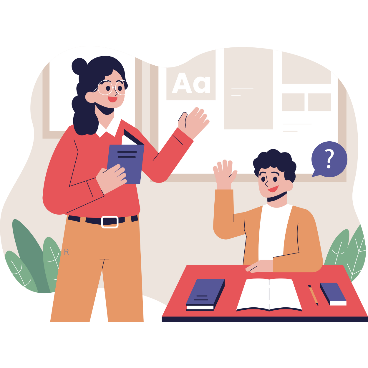 Ask Anything Illustration