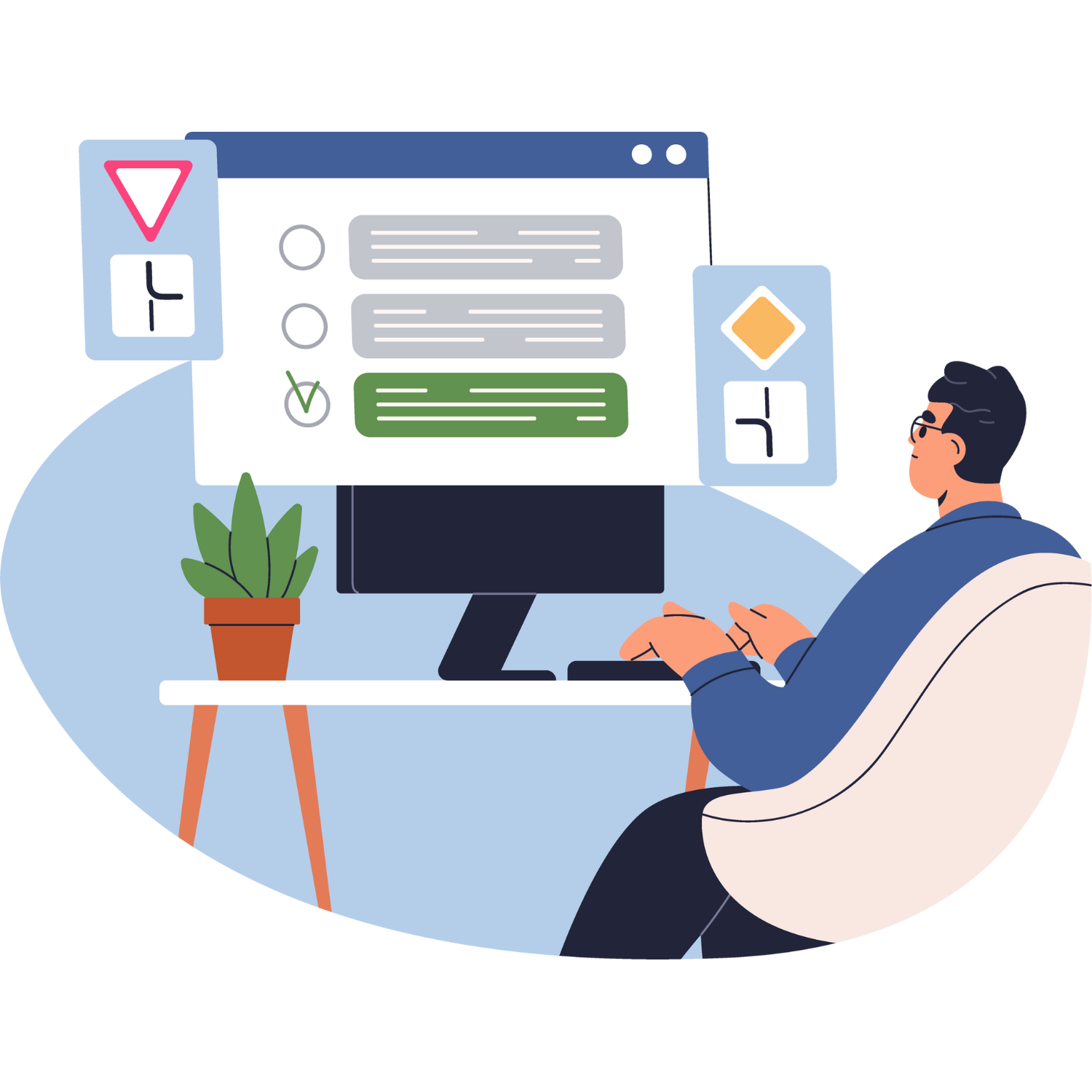 Problem Solving Illustration